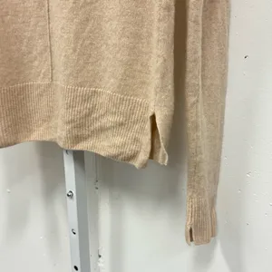 Cuyana Single-Origin‎ Cashmere Minimalist Button Cardigan Sweater Medium Beige thumbnail 7
