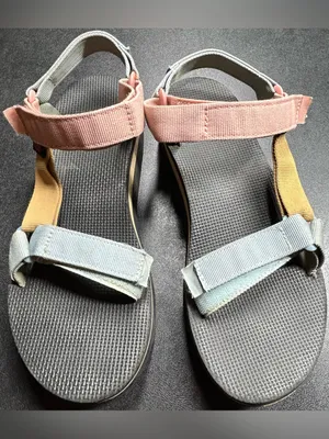 Teva Women's Size 7.5 Universal Light Multi Color Platform Sandal thumbnail 4