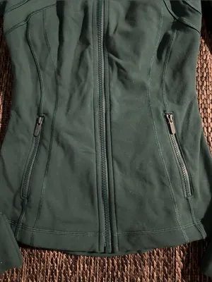 Lululemon Define Jacket *Luon Compressive Bodycon Storm Teal Size 2 thumbnail 5