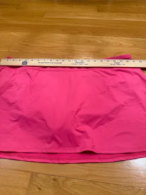Lands’ End hot pink swim skirt size 22W. thumbnail 2