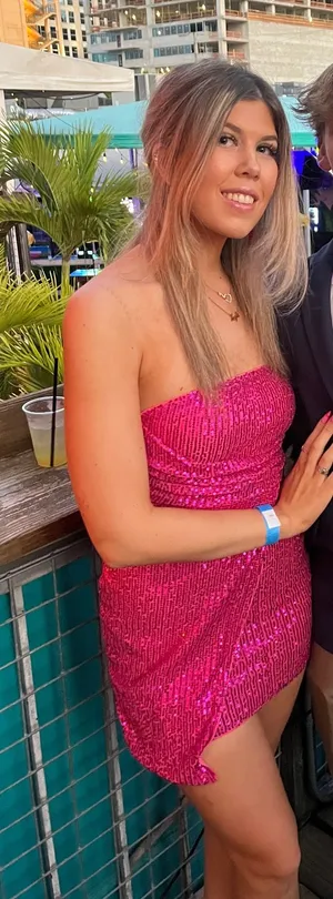 That’s So Fetch Pink Mini Dress thumbnail 1
