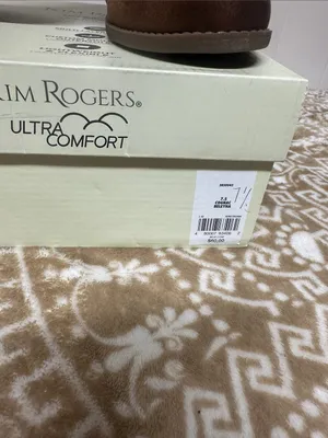 Kim Rogers Brown Faux-Leather Heal Booties with Buckle thumbnail 2
