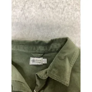 Alpine Design Womens Olive Haze Corduroy Shirt Organic Cotton ADW24301 M thumbnail 3