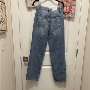 Pistola charlie high rise distressed straight leg Jeans thumbnail 7