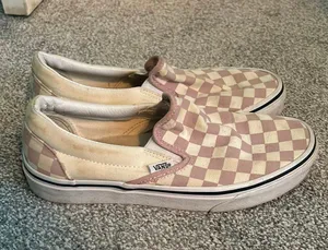 Vans Pink Checkered thumbnail 1