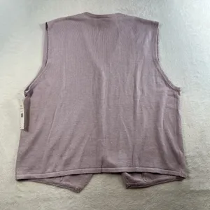 VTG Koret Sz L Knit Sweater Vest Embroidered Floral Cottagecore‎ Granny 90s thumbnail 11