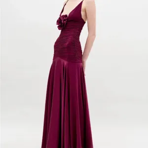 Silvia‎ Tcherassi Sana Dress Burgundy thumbnail 2