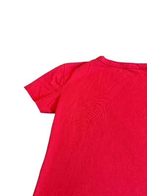 Zara Red Graphic Baby Tee Los Angeles California Short Sleeve Size Small thumbnail 10