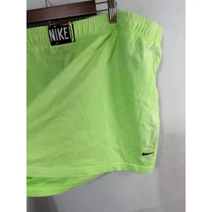 Nike Shorts Just Do It Sportswear Women's 2X Lime Green Plus Athletic Sportswear thumbnail 6