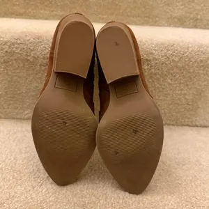 Kaari Blue Western Ankle Booties Brown Suede Boho Pointed‎ Toe Women 7M thumbnail 7