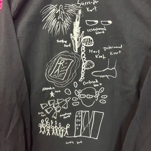 Kurt Cobain Illustrations & Sketchings Grunge Long Sleeve M thumbnail 2