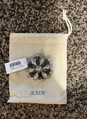 J. Crew Multitone Brooch thumbnail 1