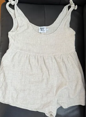 Tay Beige Romper thumbnail 2