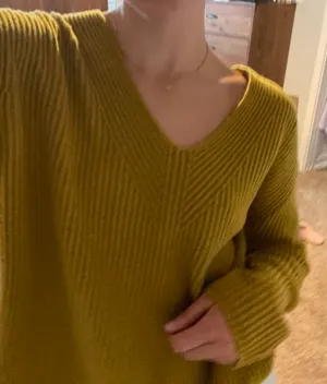 Madewell Mustard Sweater thumbnail 2