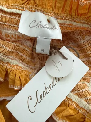 NWT Cleobella Eliana Mini Dress Size Medium Organic Cotton thumbnail 5