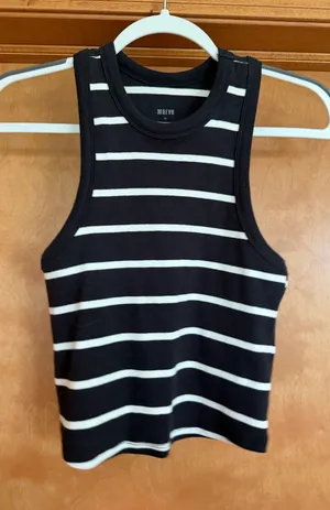 Maeve stripe tank top thumbnail 1