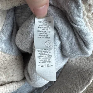 Aerie Cream Sherpa Jacket Size XS thumbnail 5