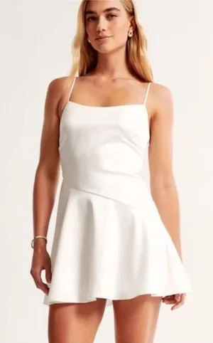 Abercrombie Dress Mini White thumbnail 1