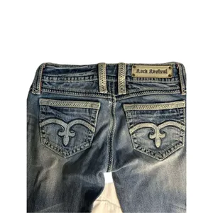 Rock Revival Jeans Size 27 Capri Alanis Inseam 23 Inches thumbnail 2
