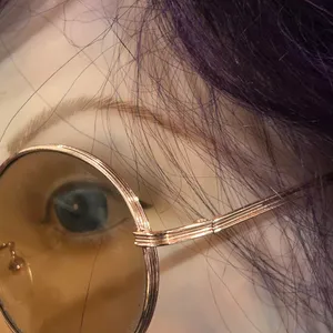 Round Gold Sunglasses Unisex thumbnail 15