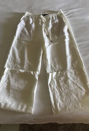 ZARA Linen Pants thumbnail 1