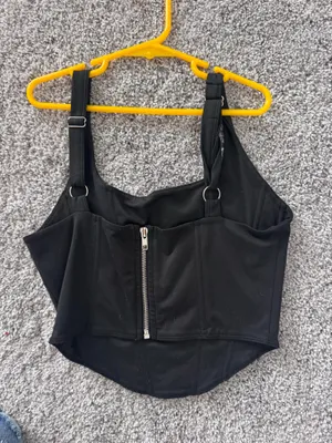 Black corset top thumbnail 2