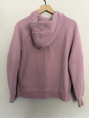 Lululemon Scuba Oversized Side-Slit Hoodie Rose Blush XS/S thumbnail 5