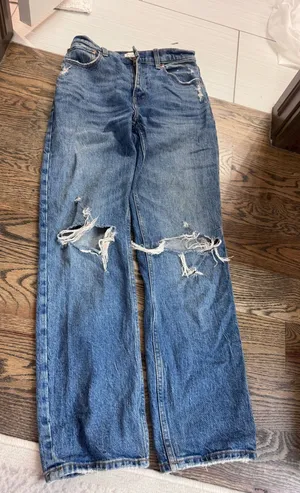 Abercrombie 90s High-Rise Straight Ultra Jeans thumbnail 1