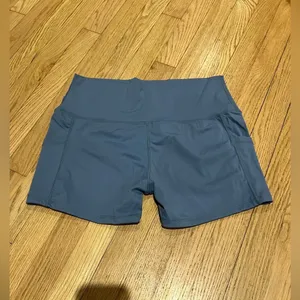 High Waisted Biker Shorts Women Yoga Workout Athletic Gym thumbnail 3