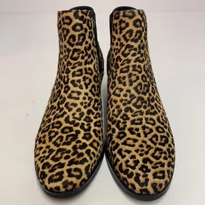 Cole Haan‎ Gia Leopard print calf hair Bootie size 7 1/2B A1 thumbnail 9