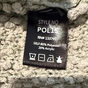 POL Light Green Textured Hoodie thumbnail 3