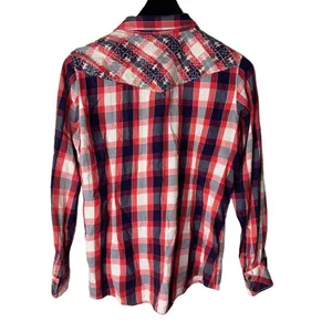 Ariat Button down shirt western Pearl snap women’s size large thumbnail 2
