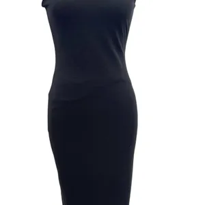 Nookie Long Gown Maxi Dress Bodycon‎ Halter Neck Cut Out Tie Black Size Small thumbnail 6