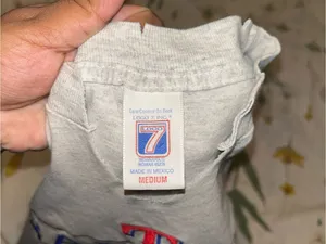 LOGO 7 Gray Tee Texas rangers shirt thumbnail 2