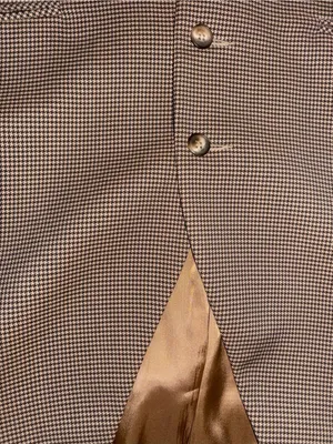 Women's Brown Two-Piece Skirt Suit Jacket & Skirt thumbnail 4