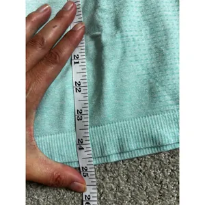 Gymshark Long Sleeve Top Size M Teal Vital Seamless Workout Shirt thumbnail 7