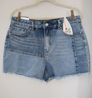Cali 1850 High Rise Denim Shorts thumbnail 1