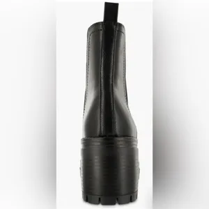 Mia Adea Platform Chelsea Boot (Women) SIZE 8 new BLACK thumbnail 3