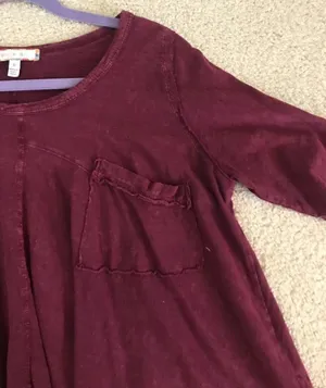Eri + Ali Maroon Shirt thumbnail 3