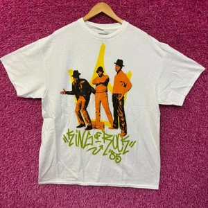 Run DMC 1985 King of Rock Album Art Hip Hop Group Tee XL thumbnail 1
