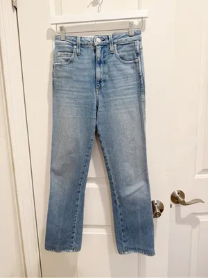 AMO Chloe Cropped Jeans in Forever Young‎ Wash size 24 Straight Leg Ankle thumbnail 3