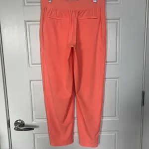 Athleta Brooklyn Ankle Pant Sunset Glow Orange Size 6 P Athleisure Travel thumbnail 3