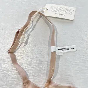 Aerie New SMOOTHEZ Mesh Unlined Underwire Balconette Bra Sands Size 32B thumbnail 10