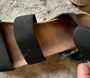Steve Madden Black Platform Sandals thumbnail 3
