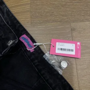Edikted Mini Skort- Black Denim thumbnail 5