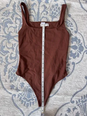Babaton by Aritzia Bodysuit Brown Size XS thumbnail 6