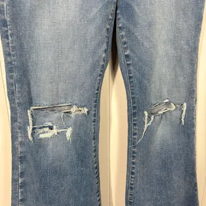 American Eagle Next Level Stretch Crossover Waist Curvy Super High Rise Flare 4S thumbnail 3