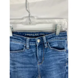 American Eagle Next Level Stretch High Rise Jegging Size 00R thumbnail 2