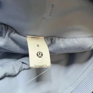 Lululemon Beyond the Studio Blue Linen size 8 thumbnail 4