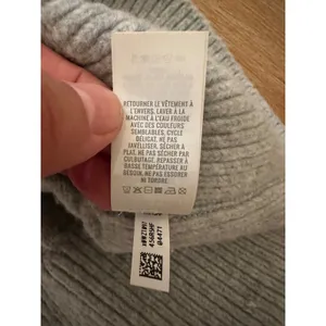 Aerie Gray Oversized Cable Knit Crewneck Sweater - Size Large thumbnail 5